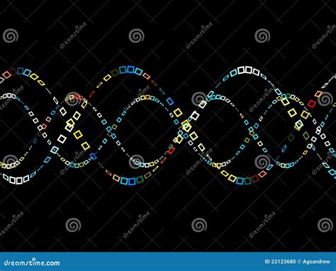 Colorful Sine Wave Pattern stock illustration. Illustration of arrangement - 22123680