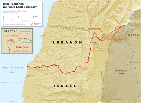 Israel–Lebanon Land Boundary | Sovereign Limits