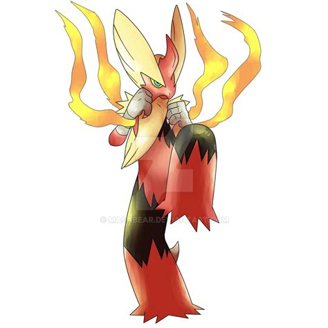 Mega Blaziken by MasaBear on DeviantArt