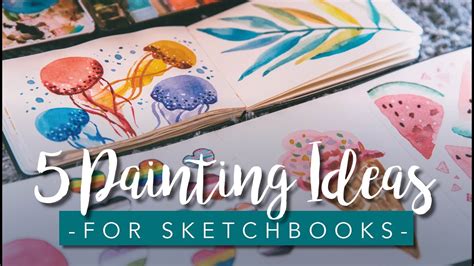 Watercolor Sketchbook Ideas for Beginners - YouTube