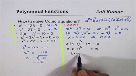 Solve 3rd Degree Polynomial Equation - Tessshebaylo