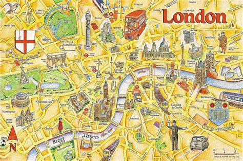 London Tourist Map | Color 2018