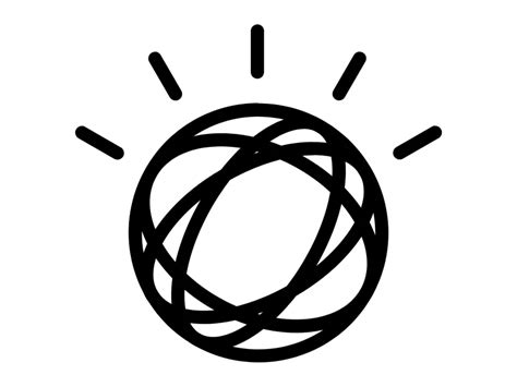 IBM Watson Black Logo PNG vector in SVG, PDF, AI, CDR format