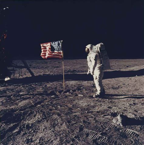 NASA , Apollo 11 Mission, Astronaut on Moon Surface, 1969 | Christie's