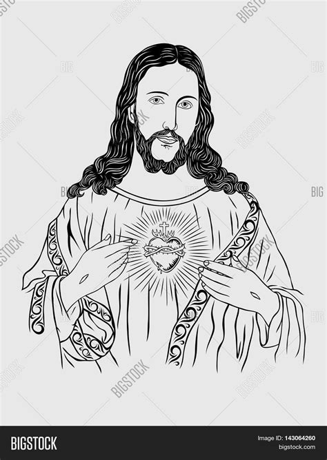 Jesus Christ Face, Art Image & Photo (Free Trial) | Bigstock