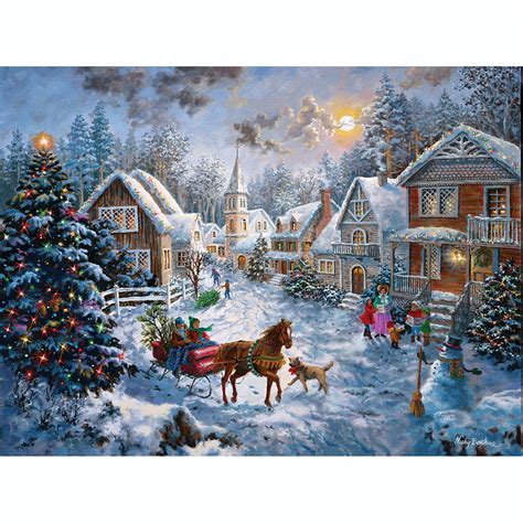 Merry Christmas 1000 Piece Jigsaw Puzzle | Spilsbury