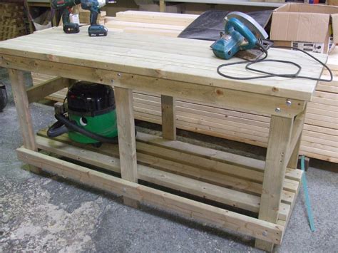 Solid Heavy Duty Workbench | Picnic Benches | Pub Garden Tables | Work Benches Hand Built by ...