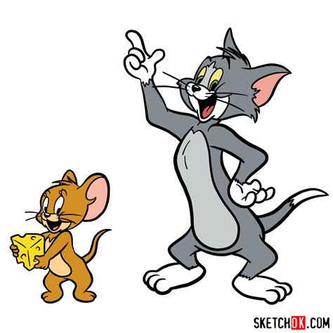 Tom And Jerry Cartoon Drawing Images Jerry Tom Drawing Step Draw 1920 | The Best Porn Website