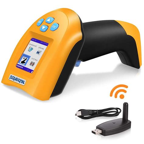 TroheStar 433Mhz Wireless Barcode Scanner, 1D USB Handheld