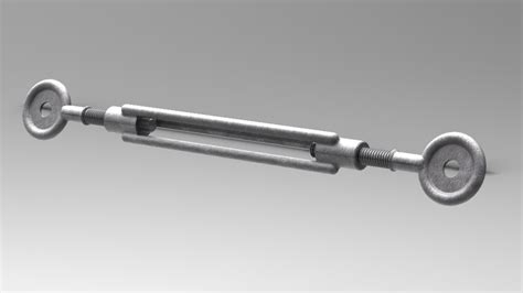 Turnbuckle - STL, STEP / IGES - 3D CAD model - GrabCAD