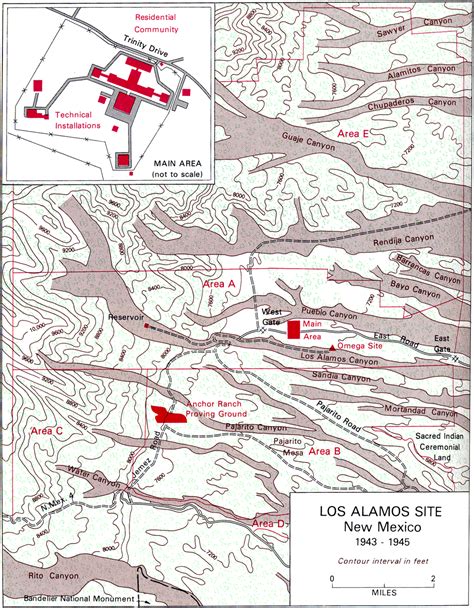 Site Y: Los Alamos, New Mexico | Maps | Media Gallery