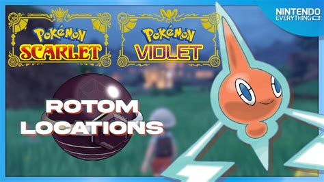 Pokemon Scarlet and Violet Rotom location guide