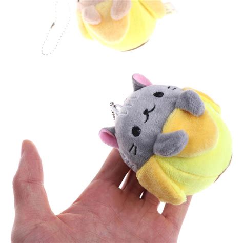 Fashion Banana Cat Plush Toy Soft Stuffed Animal Doll Keychain Gift Toys & Activities GA4869805