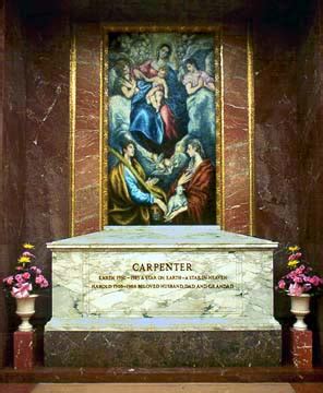 Karen Carpenter's tomb (photo)