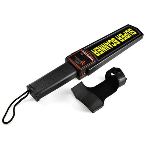 Portable Handheld Security Metal Detector High Sensitivity Metal Scanner Alarm And Vibration ...