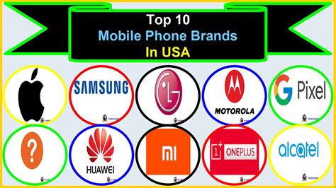 Top 10 Mobile Phone Brands in USA - Most Selling Smartphones