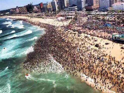 Thousands flock to Durban beaches over Christmas