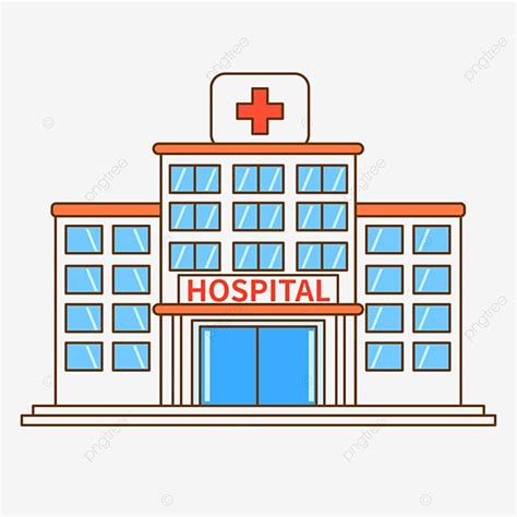 Hospital Building Vector Png