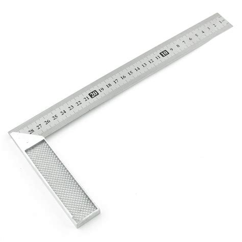 30cm Stainless Steel Right Measuring Angle Square Ruler PS | eBay