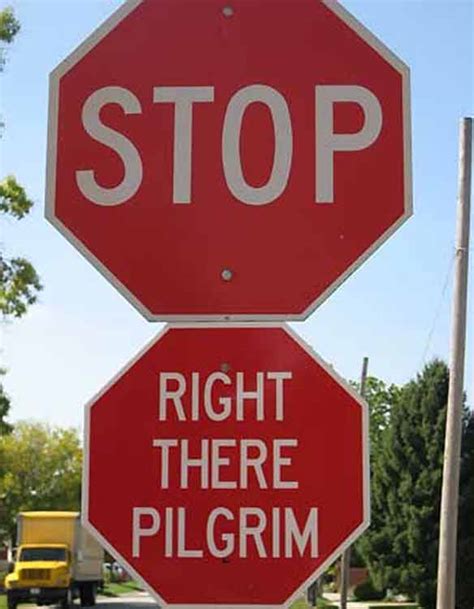 20 Funny hacked stop signs | Funny Signs