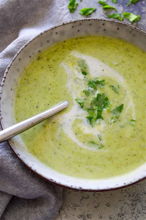 Vegan Broccoli Soup - The Stingy Vegan