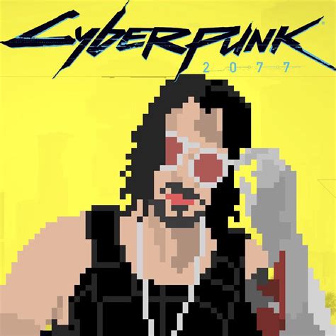 Some Cyberpunk 2077 pixel fan art I made and edited! : r/PixelArt