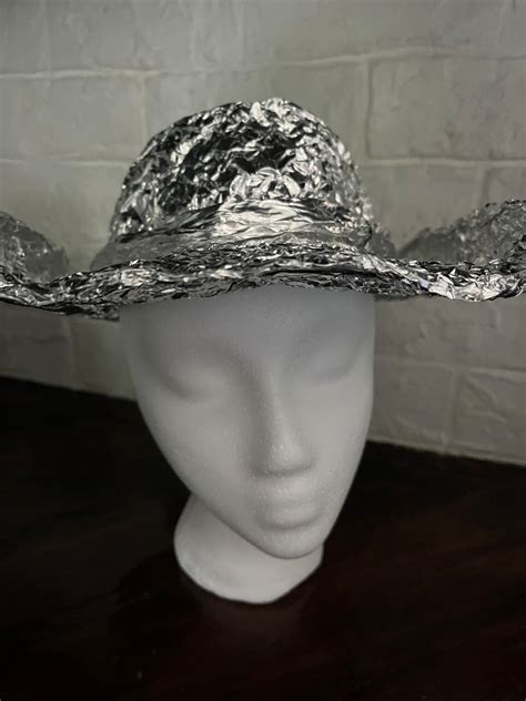 Cowboy Style Tin Foil Hat Ladies or Men - Etsy