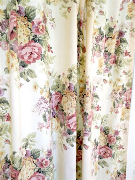 Floral Shabby Chic Shower Curtains - simplythinkshabby