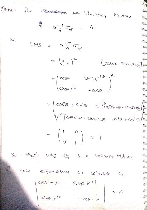 [Solved] physic advanced (pauli matrix) | Course Hero