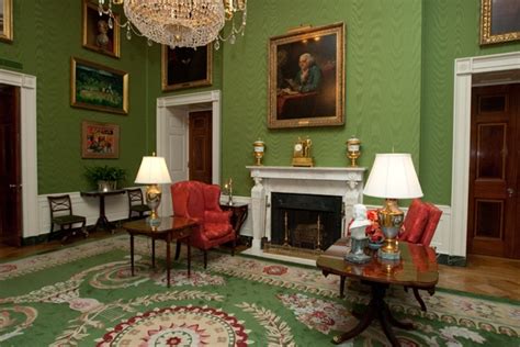 Art According to Cary: The Green Room | Art and The White House