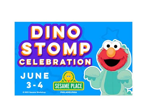 Sesame Place Philadelphia and Just Play Kick Off “Partnership of Play” with Dino Stomp ...