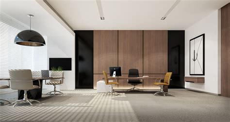 Lambrin ó mueble madera al fondo Interior Design Photos, Office Interior Design, Interior ...