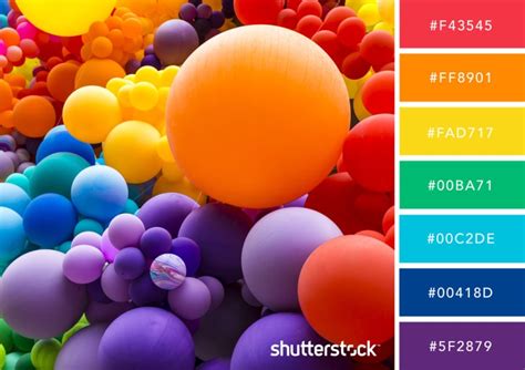 10 Free Rainbow Color Palette Ideas To Brighten Your Day