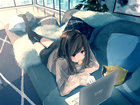 Anime Girl Wallpaper Hd Laptop - Anime Wallpaper HD