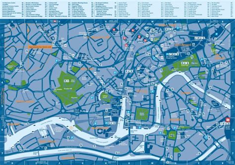 Bristol tourist attractions map