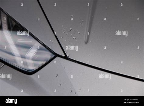 Metallic grey paint car hi-res stock photography and images - Alamy