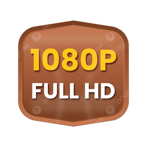 Gambar Tombol Full Hd 1080p Transparan, Logo 1080p, Label 1080p, Tombol 1080p PNG dan Vektor ...