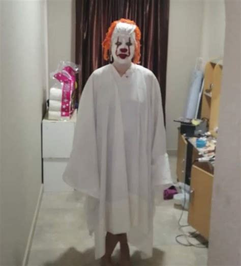 WATCH | Mom dressed as scary clown pranks son for not making her coffee