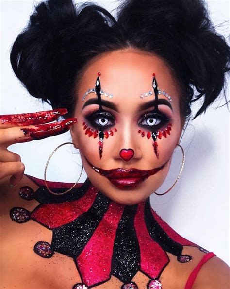 Pin von IN YOUR DREAMS auf GLAM CLOWN | Monsterschminke, Halloween make up ideen, Schminktips