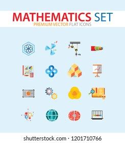 Mathematics Icon Set Gear Wheel Drawing Stock Vector (Royalty Free) 1201710766 | Shutterstock