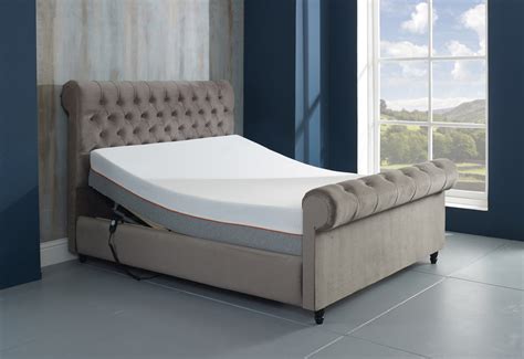 Belford Adjustable Upholstered Bed Frame - Bedworld ireland