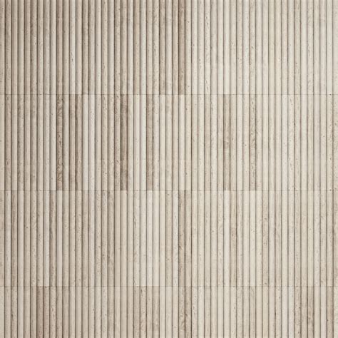 Romano Fluted Travertine Stone Mosaic Wall Tile - LUSSO