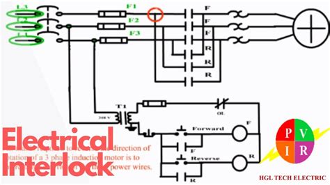 Motor Control Ladder Diagram For Interlocking A Fan And Louv