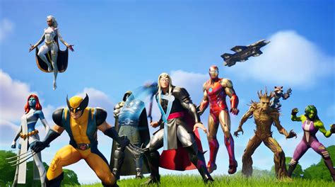 Fortnite Chapter 2, Season 4 Battle Pass Skins - All Marvel Skins - Fortnite Insider