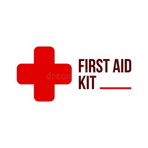 First Aid Kit Logo, Symbol, Icon Editorial Stock Image - Illustration of flat, care: 154742164