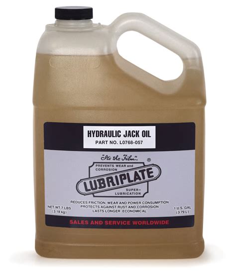 Hydraulic Jack Oil | Lubriplate Lubricants Co.