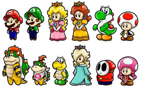 Super Mario Characters | www.pixshark.com - Images Galleries With A Bite!