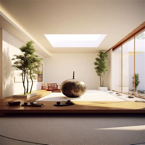 Zen Style Interior Design Bold Colors