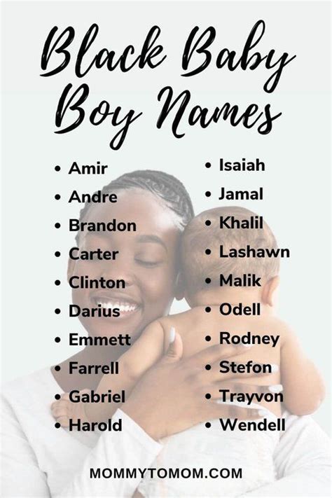 African Baby Boy Names, African American Boy Names, Black Baby Boy Names, Short Boy Names, Cute ...