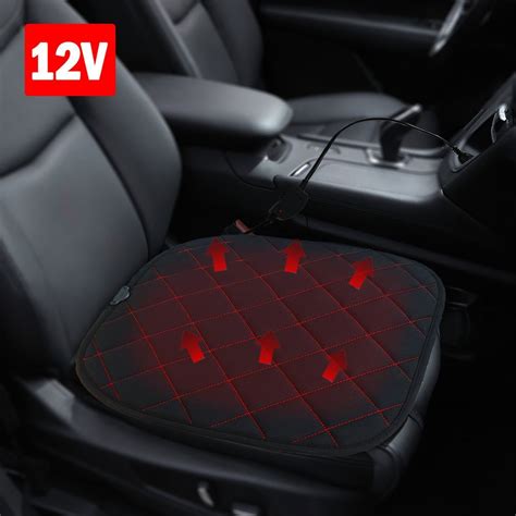 Aliexpress.com : Buy Heated Seat Cushion Nonslip Black 12V Car Heat Seat Cushion Cover Pad for ...